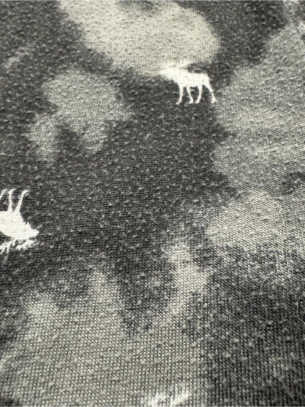 Abercrombie Kids Sleep Shorts Size 15/16 Black Tie Dye Moose Pajama